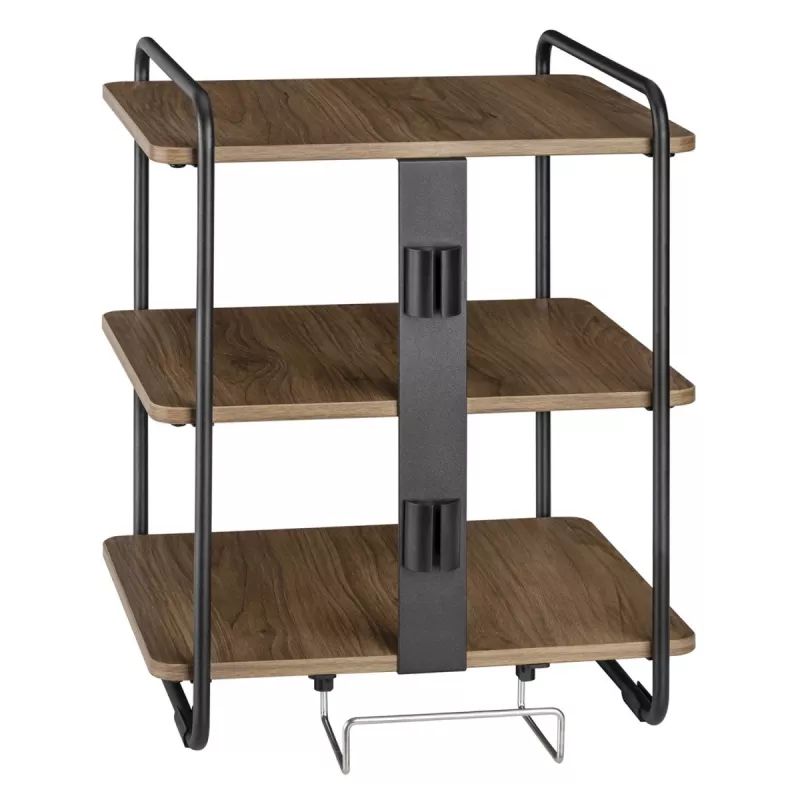 Suporte Maclean de três prateleiras MC-978, elegante, Max, suporte para monitor