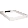Base para rack ROLINE 800 x 1000 mm cinzento – apoio de chão para armários de rede 19