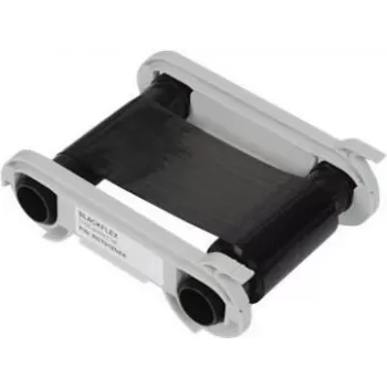 Fita monocromática Evolis RCT219NAAA Blackflex para impressão de cartões de ID, preta