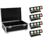 Conjunto de iluminação LED EUROLITE PMB-4 COB QCL 30W 4x – compacto, para palco/iluminação portátil