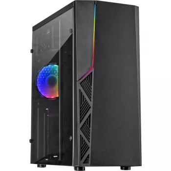 Caixa Inter-Tech ATX B-02 Midi sem fonte de alimentação