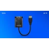 Adaptador HDMI-VGA com áudio AK-76 Savio SAVAK-76