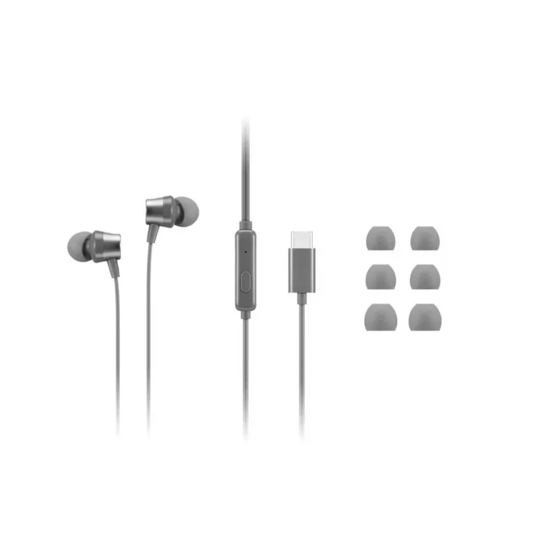 Lenovo 300 USB-C GXD1J77353 - Auscultadores intra-auriculares
