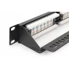 Patch panel Digitus CAT 6 não blindado DN-91624U-CR