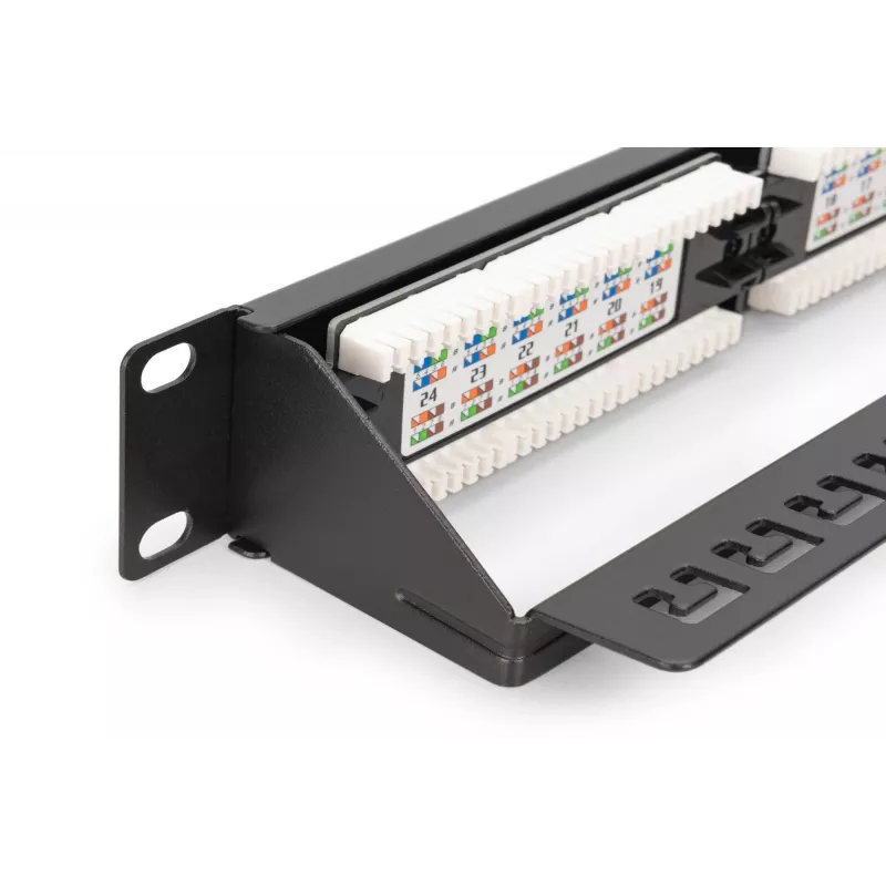 Patch panel Digitus CAT 6 não blindado DN-91624U-CR