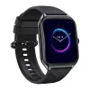 Smartwatch Zeblaze GTS 4 — 1,94 polegadas (4,93 cm) AMOLED, 466×466 px, ecrã tátil, Wi-Fi, bracelete de silicone, preto