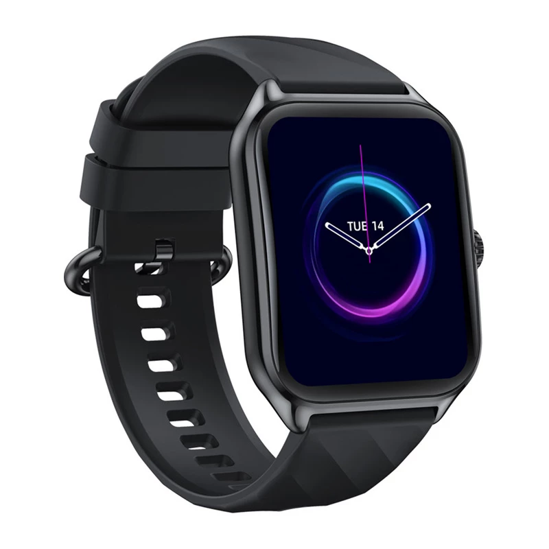 Smartwatch Zeblaze GTS 4 — 1,94 polegadas (4,93 cm) AMOLED, 466×466 px, ecrã tátil, Wi-Fi, bracelete de silicone, preto