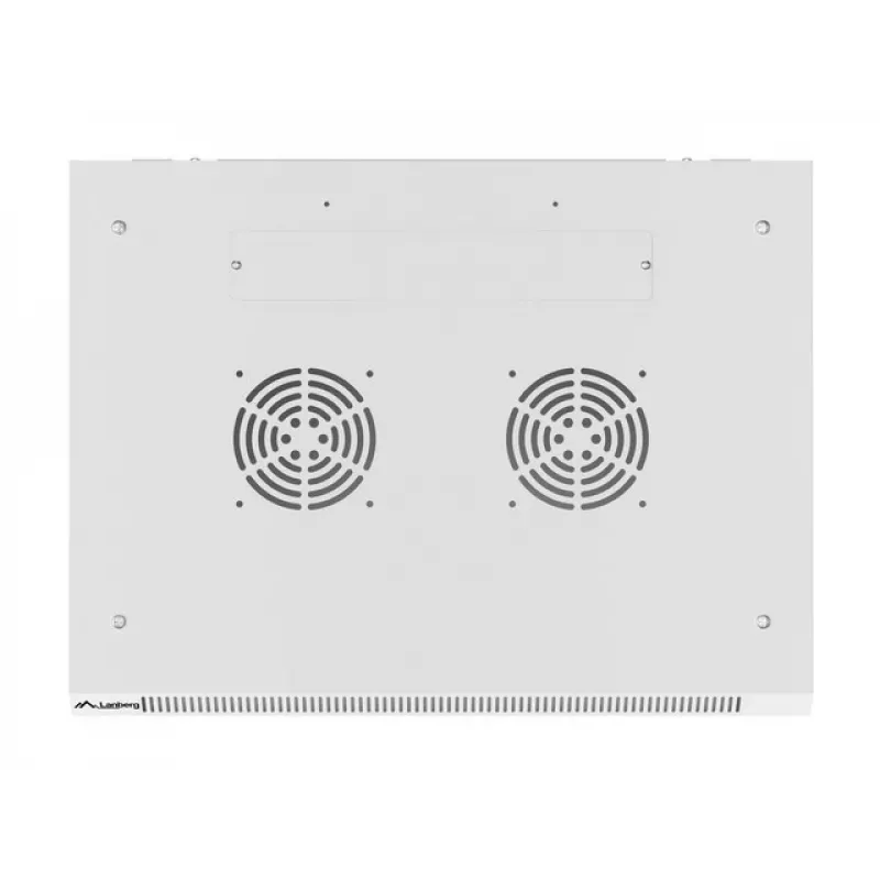 Armário rack Lanberg WF01-6412-00S 12U rack de parede cinzento