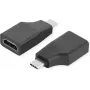ROTRONIC-SECOMP VALUE - Adaptador de vídeo - 24 pin USB-C macho para HDMI fêmea - preto - suporta 4K 60 Hz (3840 x 2160)