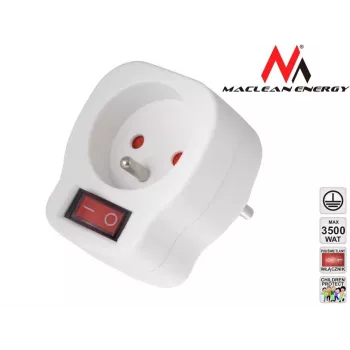Tomada MACLEAN tomada AC MCE13 com interruptor