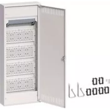 Quadro elétrico Hager VA60NW Multimedia volta APV 5 filas