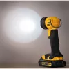 Lanterna LED articulada a bateria Dewalt 18V XR Li-Ion - unidade base