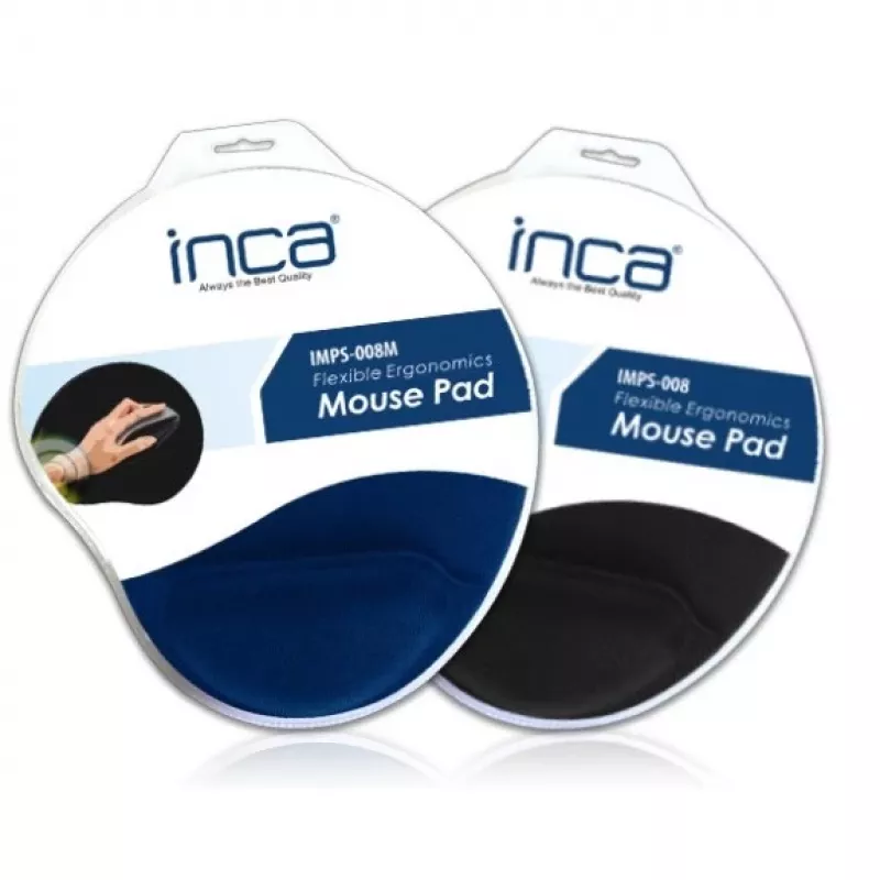 Cian Technology GmbH tapete de rato INCA IMPS-008M apoio de pulso em silicone 3 mm BL retalho
