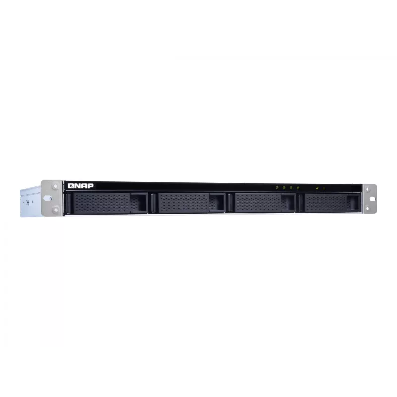 QNAP TL-R400S - Conjunto de discos - 4 compartimentos (SATA-600) - SATA 6Gb/s (externo) - Rack - montagem interna - 1U