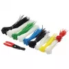 Abraçadeiras LogiLink KAB0019 nylon preto azul verde vermelho branco