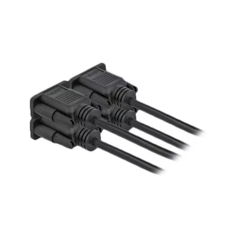 Cabo série DeLOCK 86604 preto 10 m RS-232 Sub-D9