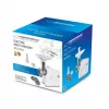Picadora de carne elétrica ESPERANZA EKM032 — 2200 W, branco, 3 discos perfurados, acessórios kebbe e para salsichas