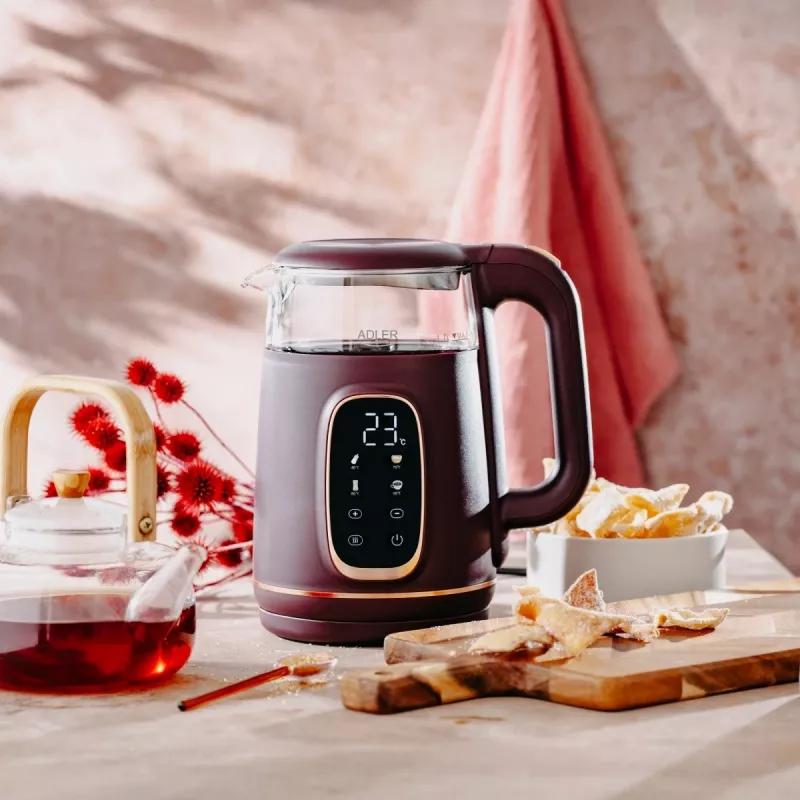 ADLER AD 1305 chaleira cor de vinho