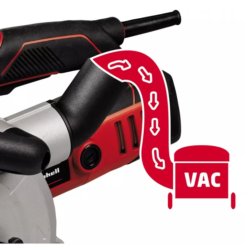 Fresadora de ranhuras TE-MA 1500 (vermelho/preto, 1.500 Watt)