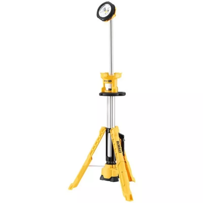 Projetor de trabalho autónomo DeWalt DCL079-XJ LED 3000 lm, portátil, preto/amarelo, a bateria, 11 h de autonomia