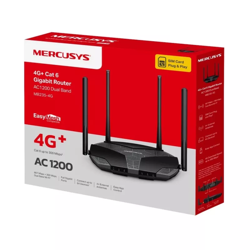 Router Mercusys MB235-4G