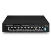 Switch PoE Esperanza ENS106 10 portas 10/100 96 W