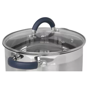Conjunto de panelas Jata BC10 em aço inoxidável 5 peças