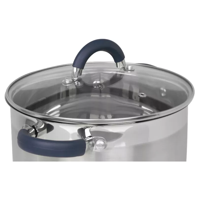 Conjunto de panelas Jata BC10 em aço inoxidável 5 peças