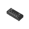 Teltonika NETWORKS TSF010 switch Ethernet plano, não gerido, Fast Ethernet (10/100), calha DIN, preto