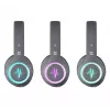 Headset DEFENDER FREEMOTION B571 LED sem fios binaural, drivers 4 cm, bateria 6–8 h, construção fechada, 20–20000 Hz