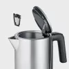 Chaleira elétrica SEVERIN WK 3449 — 1,7 l, 2400 W, aço inoxidável/plástico, preto-prateado