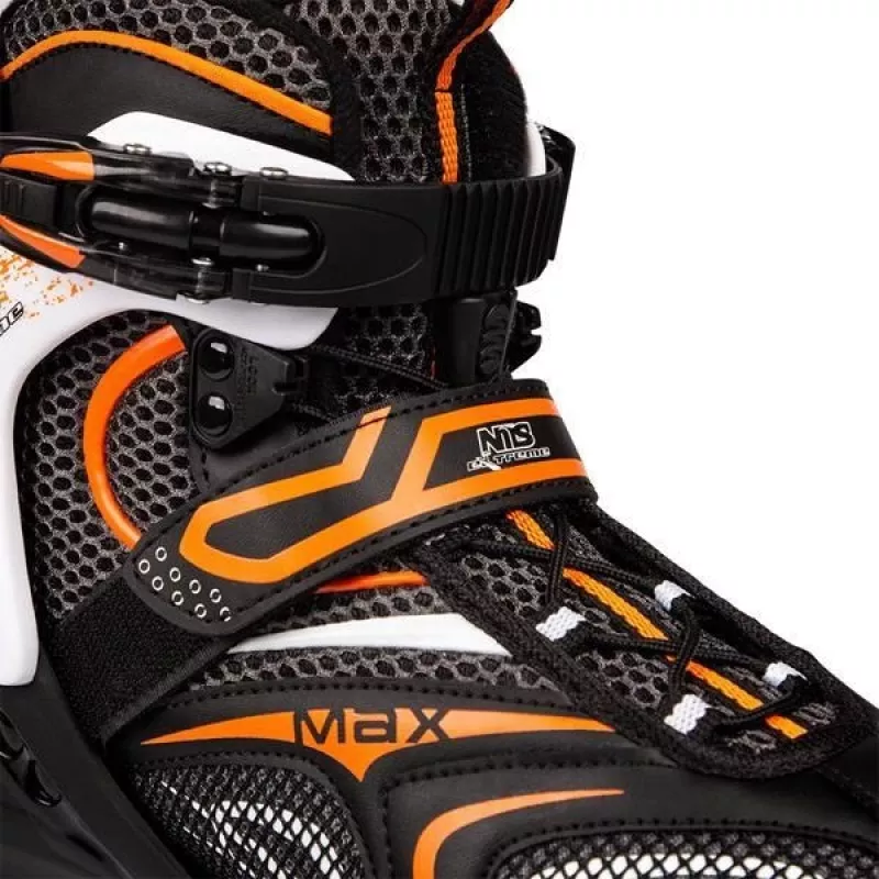 Patins em linha Nils Extreme NA1060S PRETO-LARANJA TAM. 40