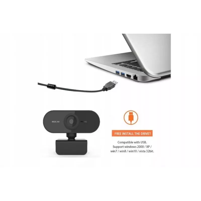 Webcam MANTA W177 resolução 1080p com conectividade Bluetooth