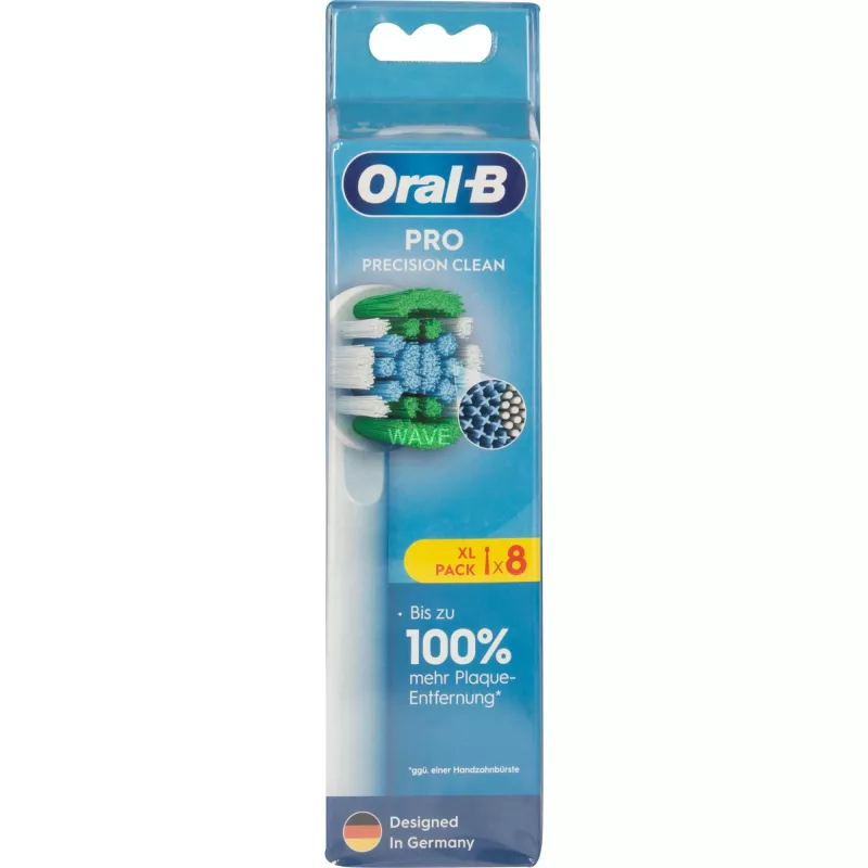 Oral-B Pro Precision Clean cabeças de substituição, embalagem de 8 (861073)