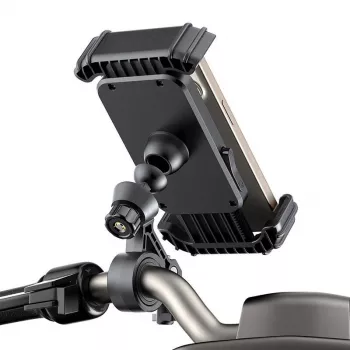 Suporte para bicicleta Mcdodo CM-5240 – suporte ajustável para smartphone, preto, fixação ao guiador