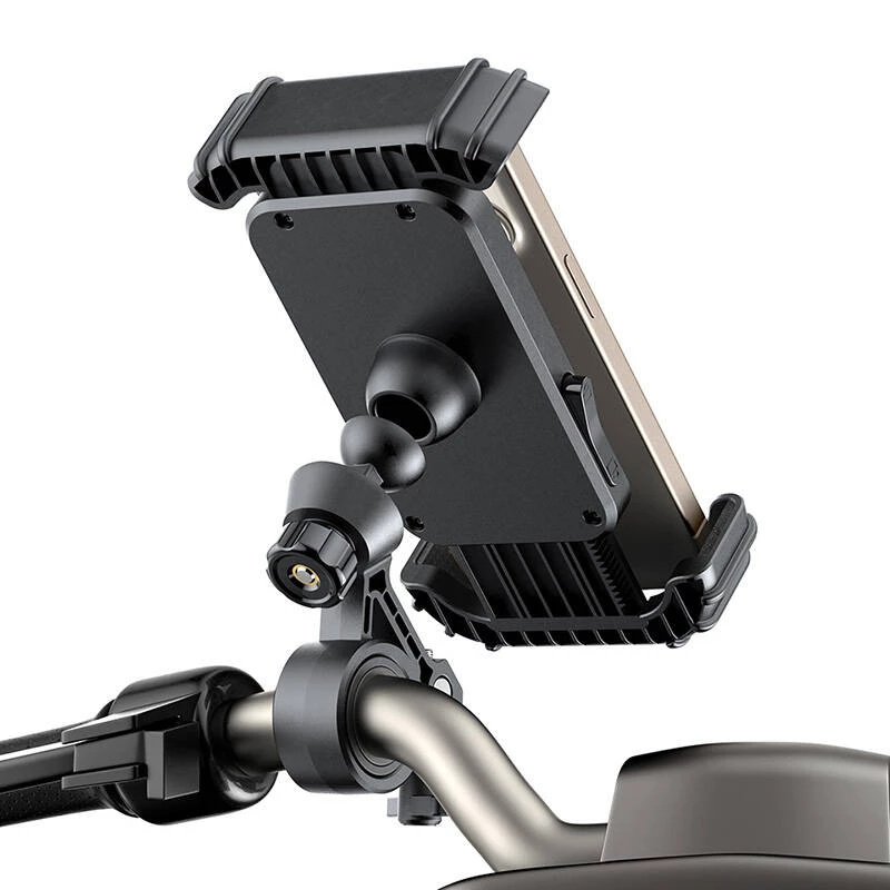 Suporte para bicicleta Mcdodo CM-5240 – suporte ajustável para smartphone, preto, fixação ao guiador