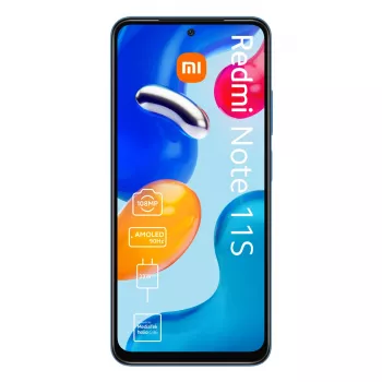 Xiaomi Redmi Note 11S - Smartphone 4G - Dual-SIM - RAM 6 GB / armazenamento interno 128 GB - slot microSD - ecrã OLED - 6,43 - 2400 x 1080 píxeis (90 Hz)