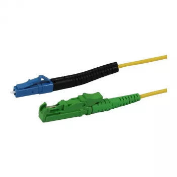 Synergy 21 cabo de patch de fibra ótica 1 fibra 15 m LC-LSH E2000APC 9/125u OS2 G657A2 AD 2 mm LC hat - fibra monomodo - 15 m