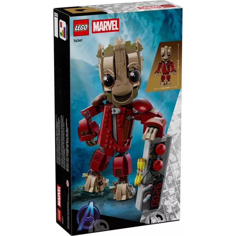 LEGO MARVEL 76341 Groot com Fato de Ravager