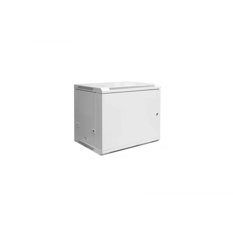 Armário rack de parede Allied Telesis DN-W19 12U cinzento-claro, altura de montagem 12U, design de montagem em parede