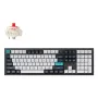 Teclado mecânico Keychron Q6 Max QMK VIA com Gateron Jupiter Switches, layout Full-Size