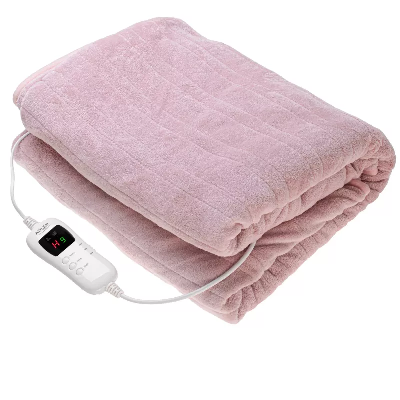 Cobertor elétrico Adler AD 7443 160 x 180 cm — polar, 7 níveis de aquecimento, comando, 120 W