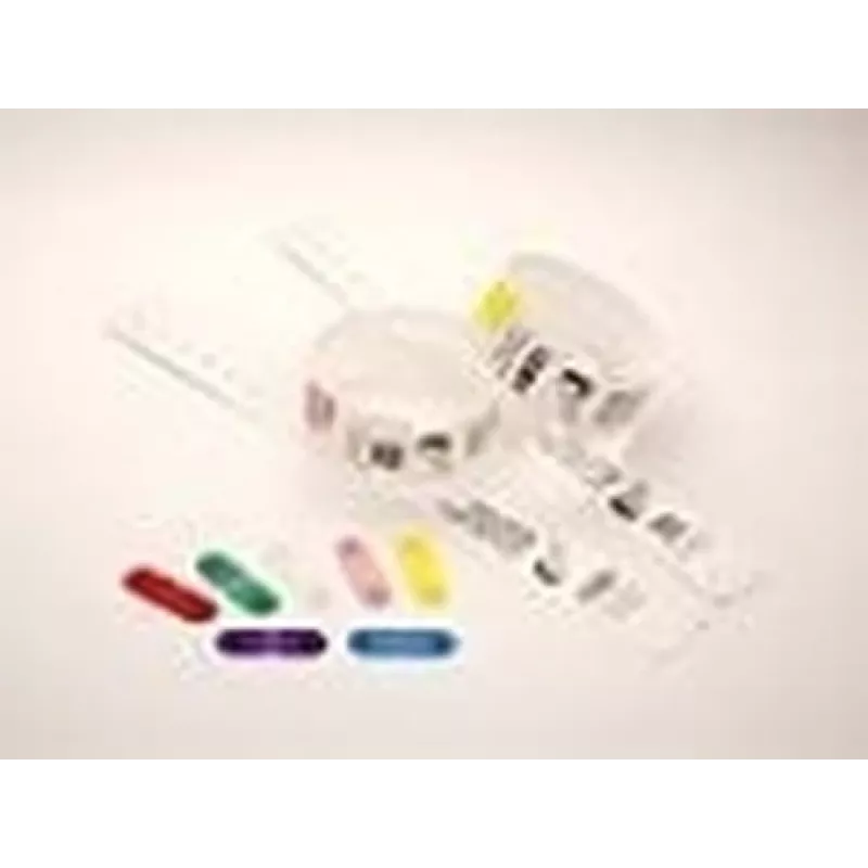 Clipes Zebra para utilização com pulseiras QuickClip amarelo