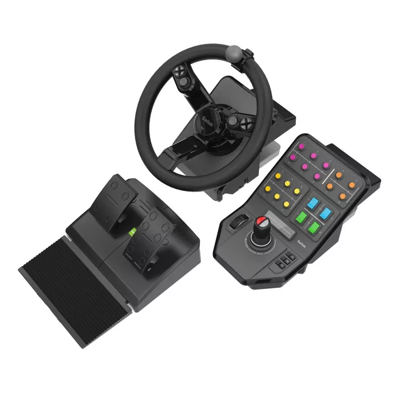 Controlador e volante Logitech G Saitek Farm Simulator - USB PC (945-000062)