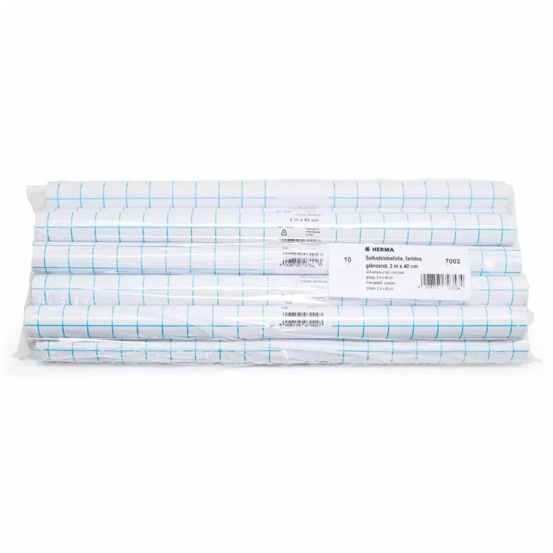 Película autocolante brilhante HERMA 7002 40 cm de largura 2 m de comprimento