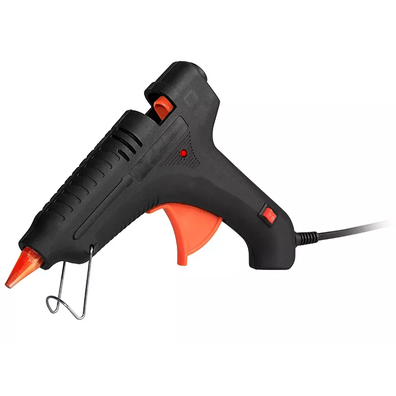 Pistola de cola quente TRACER 46512 P3 preta 100W
