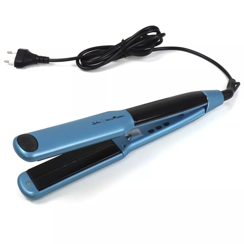 Prancha alisadora JATA JBPP5570 60W placas de cerâmica preto azul
