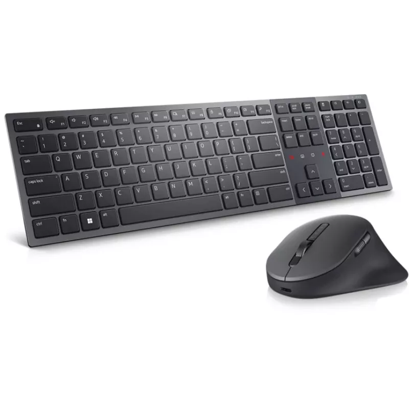 Teclado e rato Dell Premier Collaboration KM900 | conjunto de teclado e rato | sem fios | LT | grafite | USB-A | ligação sem fios