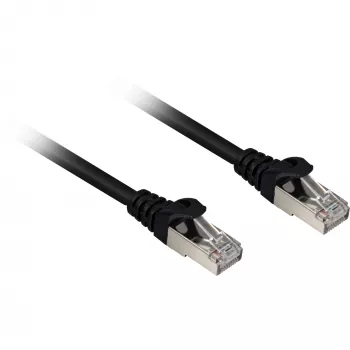 Cabo de rede Sharkoon Cat.6a SFTP RJ-45 Cat6a 15 m preto