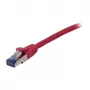Cabo patch RJ45 Synergy 21 CAT6A 500 MHz 7,5 m rosa S-STP S/FTP componentes testados AWG26 - Cabo - Rede